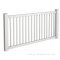 White Vinyl Garden Fencing